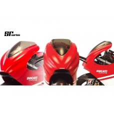 Zero Gravity Racing Windshields for the Ducati Desmosedici RR w/ Black Vinyl mask (2006-2010)